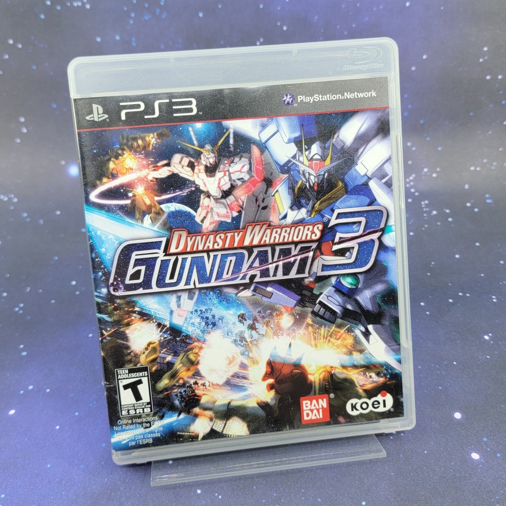 CASE & MANUAL ONLY - Dynasty Warriors Gundam 3 PS3 BLUS-30703 No Game